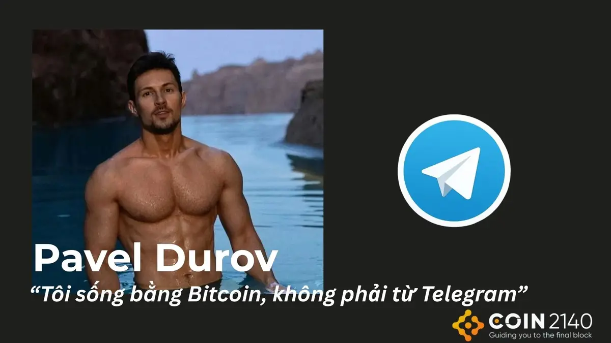 Pavel Durov - Mark Zuckerberg của nước Nga: “Tôi sống bằng Bitcoin, không phải từ Telegram”
